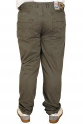 Mode XL Büyük Beden Erkek Gabardin Pantolon 21001 Haki - 2