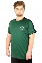 Mode XL Büyük Beden Tshirt Bisiklet Yaka Skyrider 21173 Nefti - 1