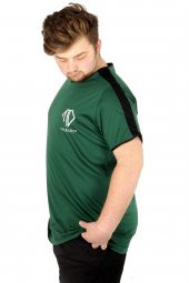 Mode XL Büyük Beden Tshirt Bisiklet Yaka Skyrider 21173 Nefti - 2