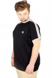 Mode XL Büyük Beden T-shirt Polo Choose Your Mode 21336 Siyah - 2