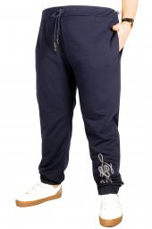 Mode XL Esofman Altı Recycle Embroidery Legacy B21018 Lacivert - 1