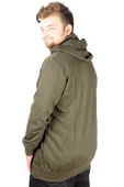 Mode XL Büyük Beden Erkek Sweatshirt Arm Mask 21505 Haki thumbnail 9