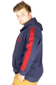 Mode XL Büyük Beden Erkek Sweatshirt Vintage Newyork 21504 İndigo thumbnail 7