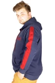 Mode XL Büyük Beden Erkek Sweatshirt Vintage Newyork 21504 İndigo thumbnail 2