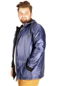 Mode XL Büyük Beden Erkek Mont Basic Wind 21070 Lacivert - 3