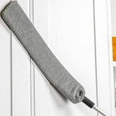 TOZ ALMA APARATI - Sihirli Mikrofiber Başlıklı Girintili Yüzey Dip Köşe Raf Temizleme Mopu - 2