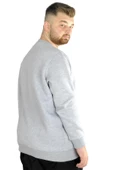 Mode XL Erkek Sweatshirt Bisiklet Yaka Basic 20131 Grimelanj - 4