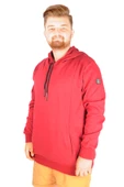 Mode XL Erkek Sweat Kapson Steellock MD 21506 Bordo - 1