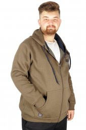 Mode XL Erkek Sweat Kapşon 2008 Brooklyn 21511 Haki - 3