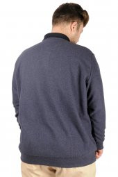 Mode XL Erkek Sweat Polo Recycle Selanik Sailor B20421 İndigo - 3