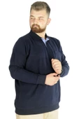 Mode XL Erkek Sweat Polo Cepli Selanik Basic 20441 Lacivert thumbnail 5