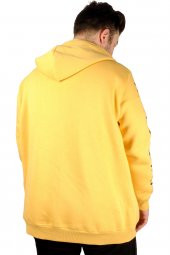 Mode XL Erkek Sweat Kapşonlu 1919NY 21516 Hardal - 5
