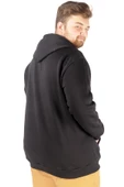 Mode XL Erkek Sweat  Kapşonlu  Stay Wise 21518 Siyah thumbnail 3