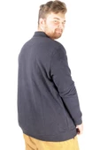 Mode XL Erkek Sweatshirt  Polo Vnz Selanik 20440 Lacivert - 2