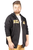 Mode XL Erkek Sweat  Kapşonlu  Michigan 21519 Siyah - 3