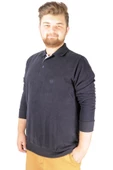Mode XL Erkek Sweatshirt  Polo Vnz Selanik 20440 Lacivert - 3