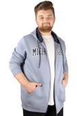 Mode XL Erkek Sweat  Kapşonlu  Michigan 21519 Mavi thumbnail 1