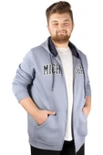 Mode XL Erkek Sweat  Kapşonlu  Michigan 21519 Mavi thumbnail 4