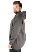 Mode XL Büyük Beden Erkek Sweat Kapşon Super 21512 Antramelanj thumbnail 5