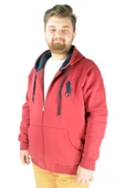 Mode XL Erkek Sweat Kapşon Cevgen 21510 Bordo - 3