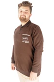 Mode XL Erkek Sweat Polo Selanik The Lightgouse 20443 Kahverengi - 4