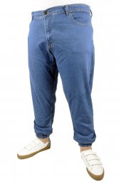 Mode XL Erkek Kot Pantolon Jogger 21919 Lacivert - 1