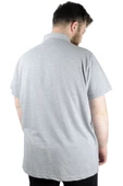Mode XL Erkek T shirt Polo Skull 22304 Gri Melanj - 6