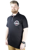 Mode XL Erkek T shirt Polo Florida 22303 Siyah thumbnail 3