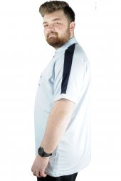 Mode XL Erkek T shirt Polo Think Desert 22310 Mavi thumbnail 2