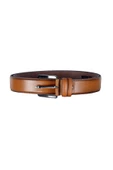 Mode XL Kemer 4 cm Düz Double Deri 4078 Taba - 2