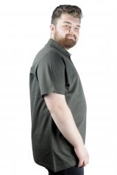 Mode XL Erkek Polo T shirt Explore The World 22313 Haki - 2