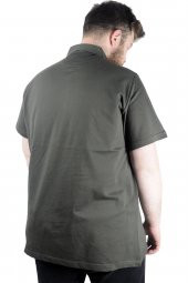 Mode XL Erkek Polo T shirt Explore The World 22313 Haki - 3