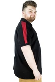 Mode XL Erkek T shirt Polo Ocean 22317 Siyah - 5