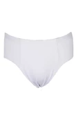 Mode XL Büyük Beden Erkek Slip Penye Kulot 6361 Beyaz - 2