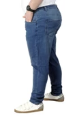 Mode XL Büyük Beden Erkek Pantolon Kot 21920 Mavi - 2