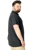 Mode XL Erkek T-Shirt Polo Florida 22303 Antrasit - 2