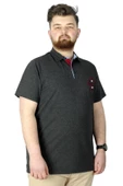 Mode XL Erkek T-Shirt Polo Florida 22303 Antrasit - 3