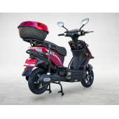 MOTOLUX TORONTO 5 AKÜLÜ ELEKTRİKLİ MOTOSİKLET KIRMIZI GRİ - 5