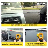 Renault 9 Broadway 3D Araç Torpido Kaplama Torpido Koruyucu Kılıf - Araç Ön Göğüs Konsol Kaplama - 3