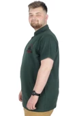 Mode XL Büyük Beden T-Shirt Polo Yatch Club 22344 Nefti - 2