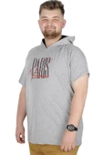 Mode XL Büyük Beden T-Shirt Kapşonlu Paris 22174 Grimelanj thumbnail 1
