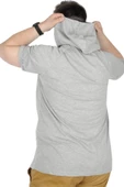 Mode XL Büyük Beden T-Shirt Kapşonlu Paris 22174 Grimelanj thumbnail 4