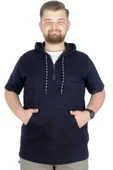 Mode XL Büyük Beden Sweat Kapşon Ted 22560 Lacivert thumbnail 2