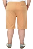 Mode XL Büyük Beden Erkek Kapri Straight Basic 20500 Bej thumbnail 4