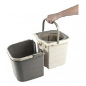 Duo Temizlik Seti Iki Hazneli Döner Başlıklı Paspas 19 Lt - 2