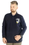Mode XL Erkek Sweatshirt  Polo Selanik Strong 22440 Lacivert thumbnail 1