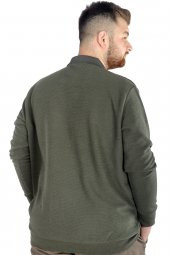 Mode XL Erkek Uzun Kol Polo Explore Waffle 22448 Haki - 3