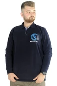Mode XL Erkek Sweatshirt  Polo Selanik Sailing Crew 22442 Lacivert thumbnail 1