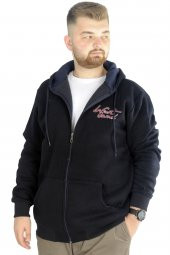 Mode XL Erkek Sweat Kapşon West Lamb 22524 Lacivert thumbnail 1