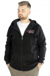Mode XL Erkek Sweat Kapşon West Lamb 22524 Siyah - 1